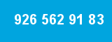 926 562 91 83 926 562 91 83